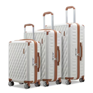 Pc 3 Pcs Set Travel Luggage Baggage 20 24 28 Inch Suitcase Tsa Lock Carry on Bag