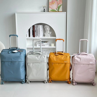Odm Oem 20 24 Inch 2 Pcs Set Oxford Luggage Light Weight Trolley Bag Tsa Lock Suitcase 