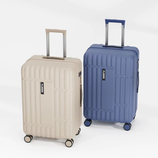 20 24 28 Inch Abs Luggage Pc Suitcase 3pcs Set Trolley Bag Tsa Lock Odm Oem Luggage Bag 