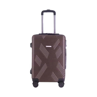 3pcs Set Abs Zipper Luggage Travel Hardcase Odm Oem Trolley Bag 