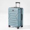 Matte Anti-Scratch Cross-Ribbed Hard Shell Trolley Case with Telescopic Handle