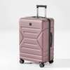 Matte Anti-Scratch Cross-Ribbed Hard Shell Trolley Case with Telescopic Handle