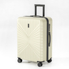 Radiant Line Design Durable PP Hard Case Luggage with TSA Lock & Smooth Spinner Wheels