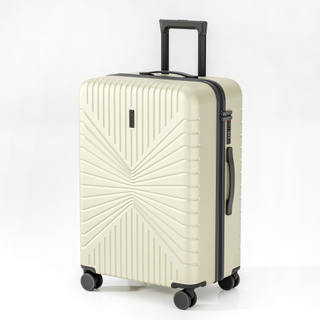 Radiant Line Design Durable PP Hard Case Luggage with TSA Lock & Smooth Spinner Wheels