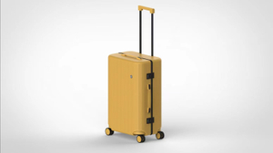 Luxury Hard Aluminum FrameSuitcase Travelling Bags Trolley Luggage 20 24 28 Inch Hand Luggage Tsa Lock Hinomoto Wheel