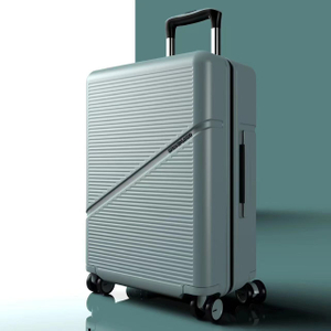 abs pc 20 24 28 inch travel luggage tsa lock 360 degree wheel business suitcase trolley bag odm oem