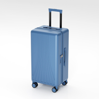 Abs Pc Sports Luggage Trunk Luggage Tsa Lock Suitcase 360 Degree Wheel Zipper Luggage 