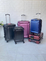 Abs Pc 3pcs Set Luggage Odm Oem Suitcase Travel Baggage 20 24 28 Inch High Quality Case Tsa Lock Expandable Zipper