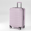 Streamlined PP Hard-Shell Suitcase with Sturdy Frame & Organized Inner Space