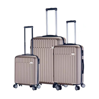 Odm Oem Travel Luggage Abs Pc Baggage Tsa Lock Trolley Bag 3pcs Set Bag Carry on Suitcase 