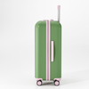 Colorful Pc Luggage 3pcs Set Tsa Lock Trolley Bag Zipper Suitcase 