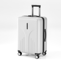 All-Scenario Premium PP Hard-Shell Suitcase with Sturdy Build & Free Combination Storage