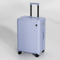Abs Travel Luggage 3 Pcs Set Pc Suitcase Tsa Lock Check in Bag 