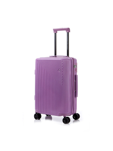 High Quality Colorful Female Luggage 20 24 28 Inch Abs Pc Tsa Lock Suitcase with Expandable Zipper