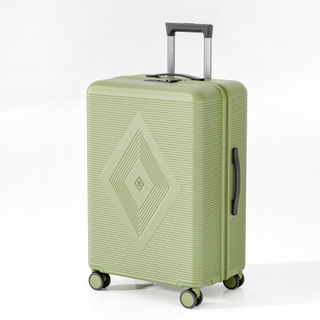 Premium Scratch-Resistant Diamond-Embossed PP Hard Case Trolley with Silent Wheels & Durable Matte Finish