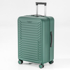 Premium Striped PP Hard-Shell Suitcase with Robust Build & Free Combination Storage System