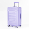 Lightweight PP Hard-Shell Suitcase with 360° Spinner Wheels & Telescopic Handle - Ideal for International Journeys