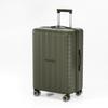 Transparent Dual-Wheel Sleek Hard-Shell Suitcase with Impact-Resistant Build & Smart Storage - Ideal for Trendy Business Travelers