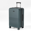 Premium Scratch-Resistant British Grain Embossed PP Hard Case Trolley with Silent Wheels & Durable Matte Finish