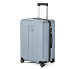 Minimalist Vertical Groove Embossed ABS Trolley Case, Matte Hard Shell Travel Luggage with Smooth Silent Wheels and TSA Combination Lock