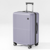 Premium Scratch-Resistant Fine Stripe-Embossed PP Hard Case Trolley with Silent Wheels & Durable Matte Finish