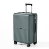 Heavy-Duty Horizontal Fine Groove Embossed ABS Hard Case Trolley, Scratch-Resistant Matte Finish with Silent Smooth-Rolling Wheels