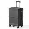 ABS Hard Shell Luggage with Horizontal Groove Design, Silent Spinner Wheels & TSA Lock