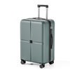 Sleek Grooved Matte Finish Hard Shell Trolley Case with Smooth-Rolling Double Spinner Wheels