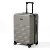 Horizontal Groove Matte ABS Hard Shell Luggage with Silent Spinner Wheels
