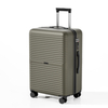 Heavy-Duty Horizontal Fine Groove Embossed ABS Hard Case Trolley, Scratch-Resistant Matte Finish with Silent Smooth-Rolling Wheels